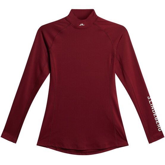 J.Lindeberg  Asa Soft Compression Top Stretch undershirt bordeaux