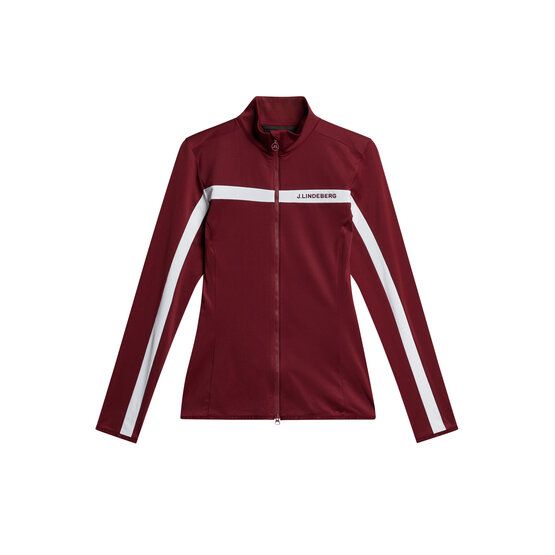 J.Lindeberg  Seasonal Janice Mid Layer Stretch Jacket bordeaux