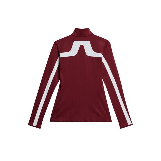 J.Lindeberg Seasonal Janice Mid Layer Stretch Jacke bordeaux