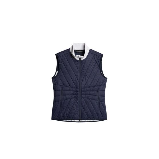 J.Lindeberg  Holma Quilt Hybrid thermal vest navy