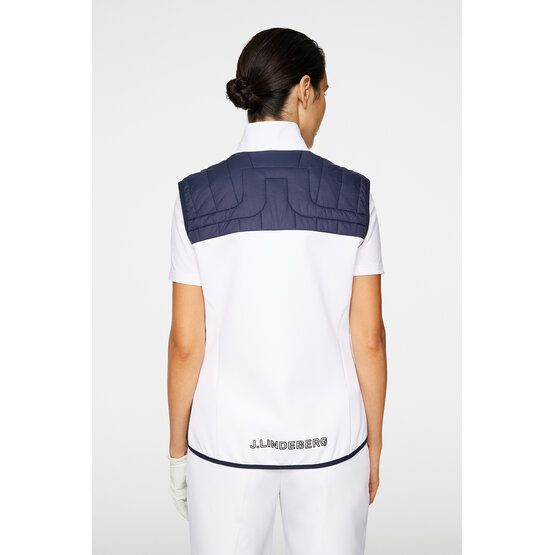 J.Lindeberg  Holma Quilt Hybrid thermal vest navy