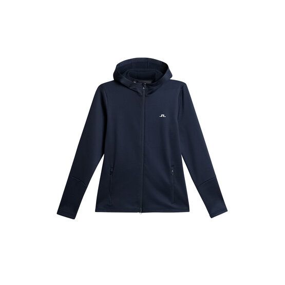 J.Lindeberg  W Aerial Zip Hood Stretch Jacket navy