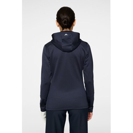 J.Lindeberg  W Aerial Zip Hood Stretch Jacket navy