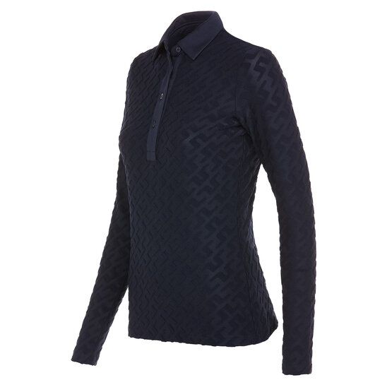 J.Lindeberg  Rosemary long sleeve polo navy