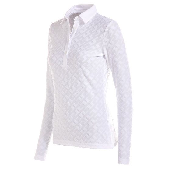 J.Lindeberg  Rosemary long sleeve polo white