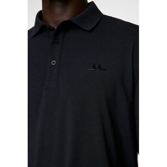 J.Lindeberg  Florian long sleeve polo black