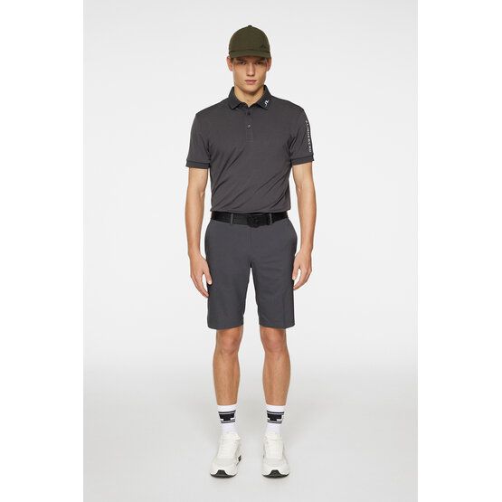 J.Lindeberg  Tour Tech Reg Fit Half Sleeve Polo anthracite