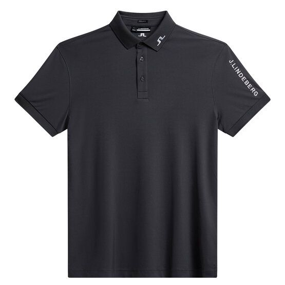 J.Lindeberg  Polo Tour Tech Reg Fit s krátkým rukávem antracit