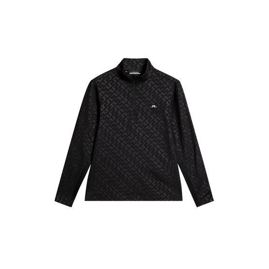 J.Lindeberg  Luke Deboss Stretch Midlayer black