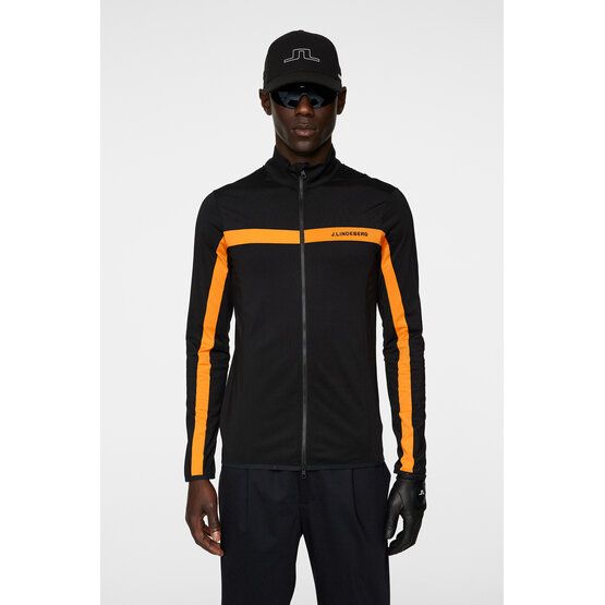 J.Lindeberg  Jarvis Mid Layer Stretch Jacket black