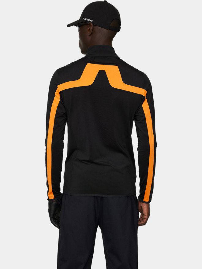 J.Lindeberg Jarvis Mid Layer Stretch Jacke schwarz