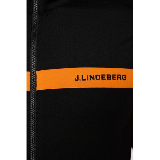 J.Lindeberg Jarvis Mid Layer Stretch Jacke schwarz