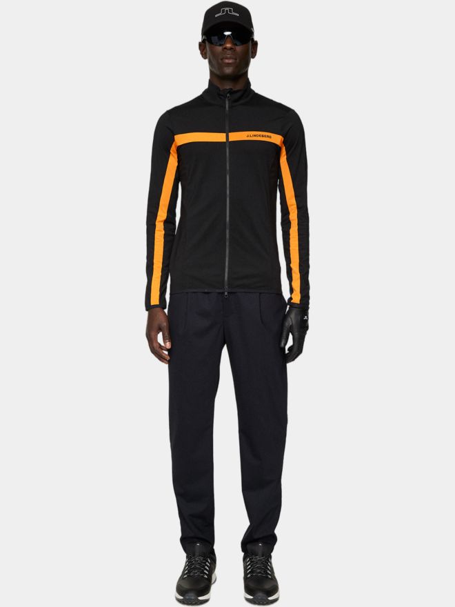 J.Lindeberg Jarvis Mid Layer Stretch Jacke schwarz