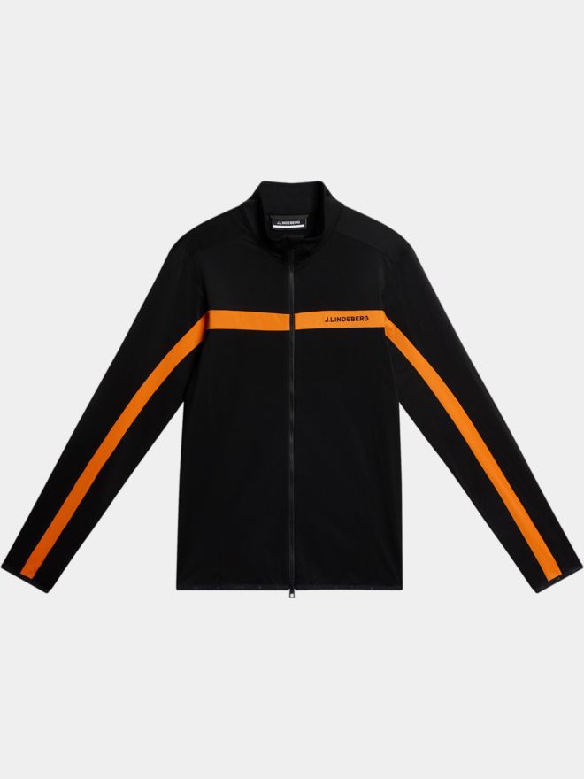 J.Lindeberg Jarvis Mid Layer Stretch Jacke schwarz