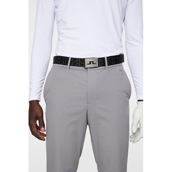 J.Lindeberg Axil Fleece Twill Pant Thermo Hose dunkelgrau