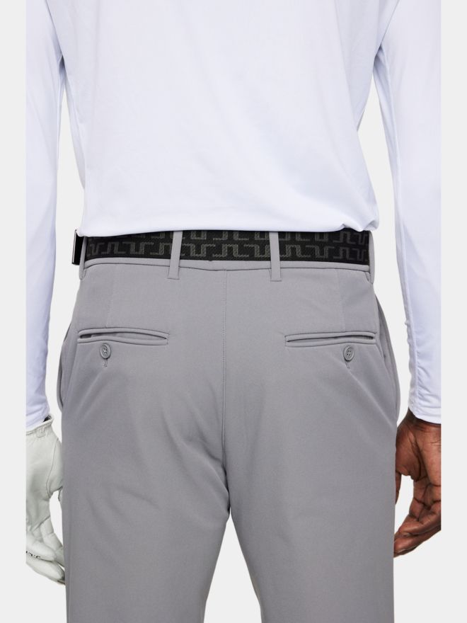 J.Lindeberg Axil Fleece Twill Pant Thermo Hose dunkelgrau
