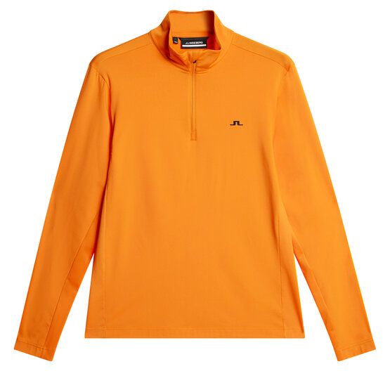 J.Lindeberg Luke Quarter Zip Stretch Midlayer orange