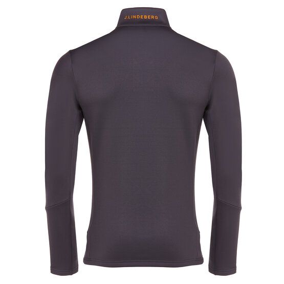 J.Lindeberg  Aerial Quarter Zip Stretch Midlayer anthracite