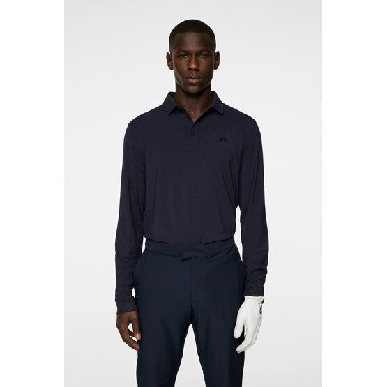 J.Lindeberg  Florian long sleeve polo navy