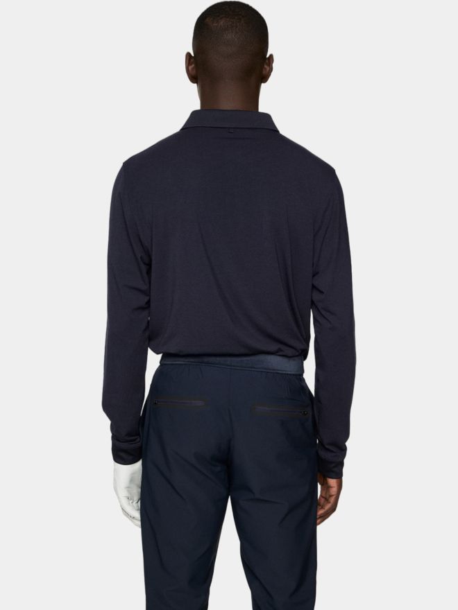 J.Lindeberg Florian Langarm Polo navy