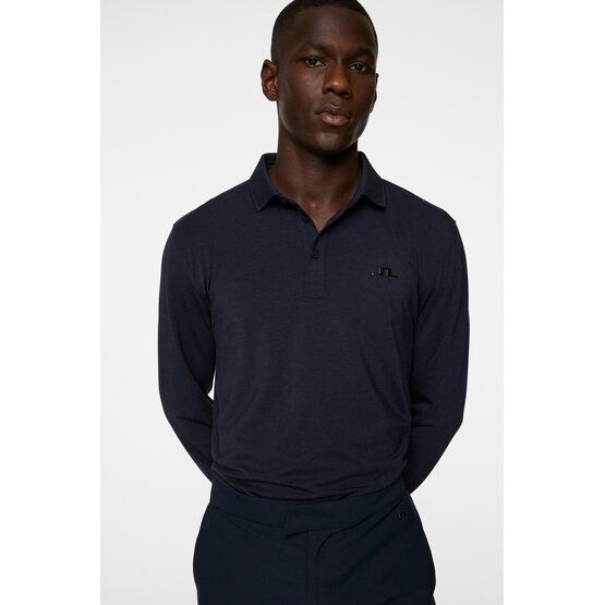 J.Lindeberg  Florian long sleeve polo navy