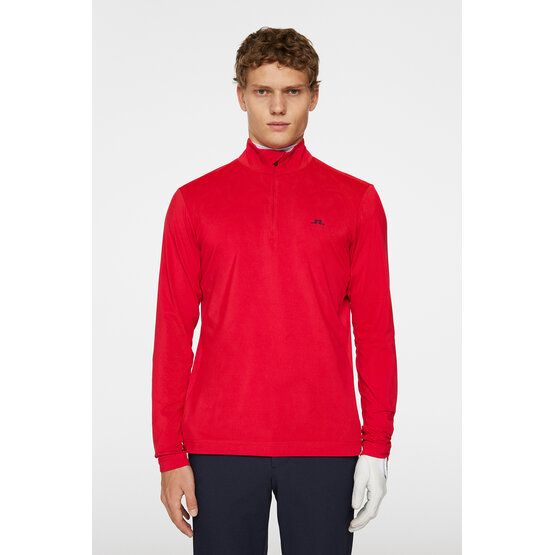 J.Lindeberg  Lukas Quarter Zip Stretch Midlayer black