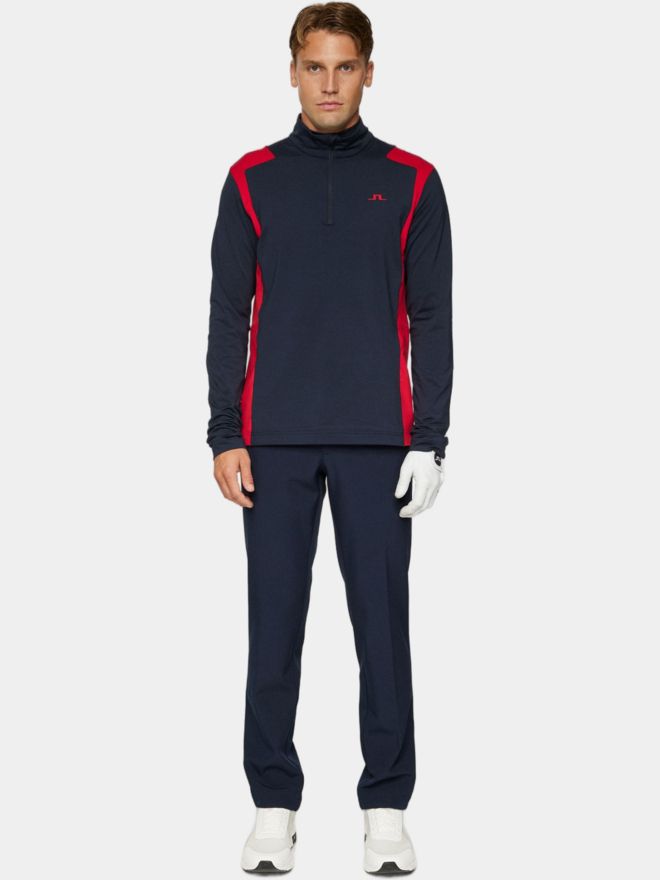 J.Lindeberg Lukas Quarter Zip Stretch Midlayer schwarz