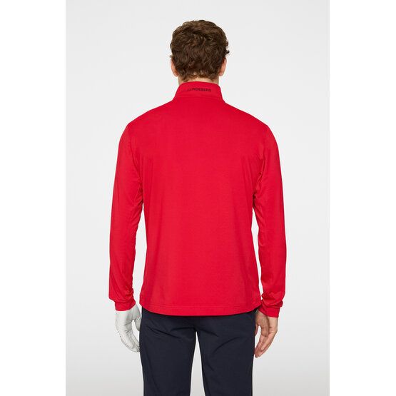 J.Lindeberg  Lukas Quarter Zip Stretch Midlayer černá