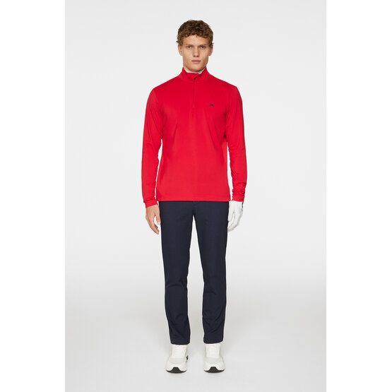 J.Lindeberg  Lukas Quarter Zip Stretch Midlayer černá