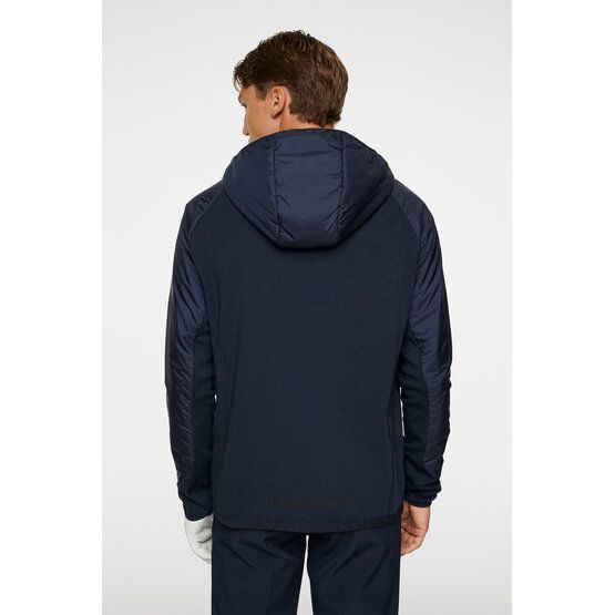 J.Lindeberg Shawn Hybrid Hooded Thermo Jacke navy