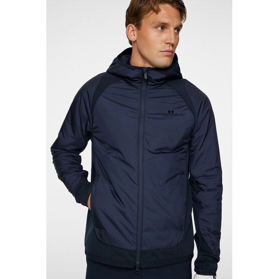 J.Lindeberg Shawn Hybrid Hooded Thermo Jacke navy