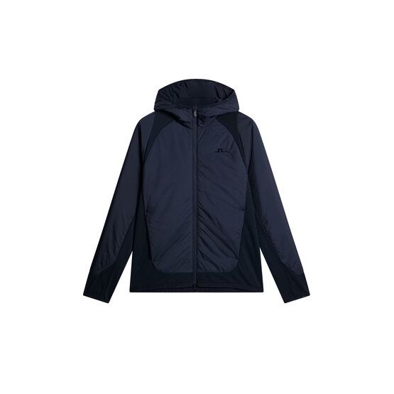 J.Lindeberg  Shawn Hybrid Hooded Thermo Jacket navy