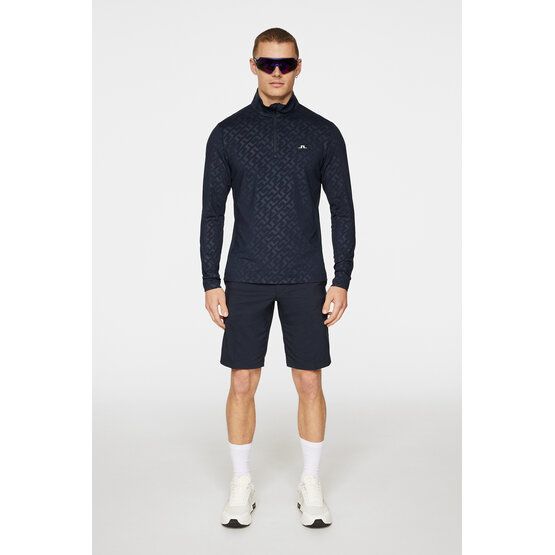 J.Lindeberg Luke Deboss Stretch Midlayer navy