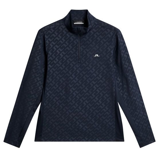 J.Lindeberg  Luke Deboss Stretch Midlayer navy