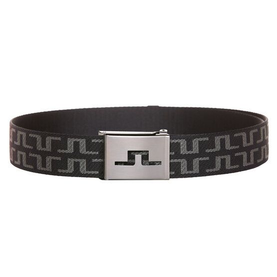 J.Lindeberg  Bo Jacquard Belt Opasek černá