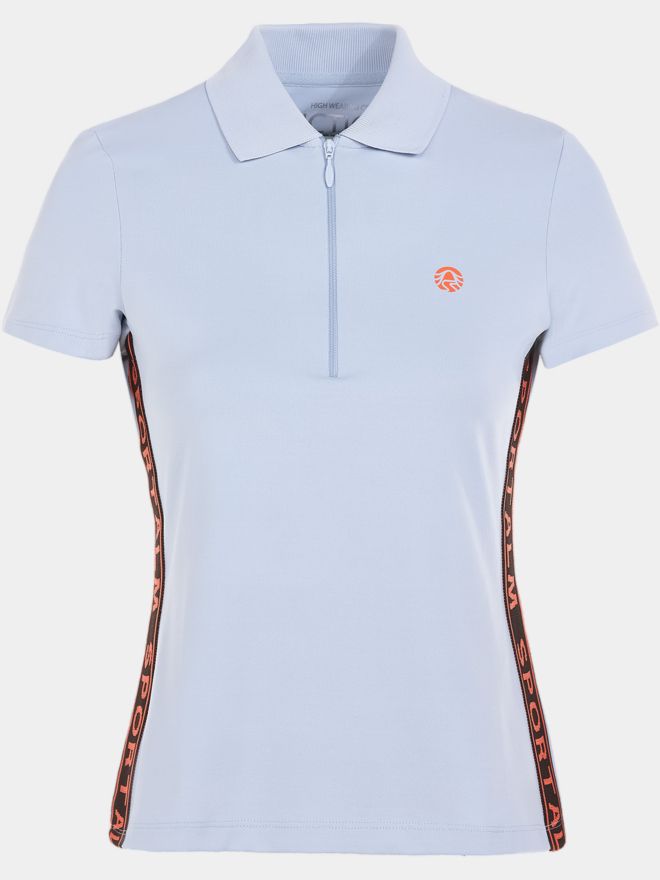 Sportalm 3/4 Arm Polo hellblau