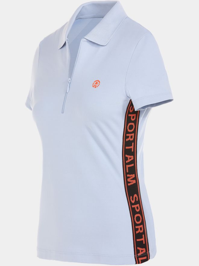 Sportalm 3/4 Arm Polo hellblau