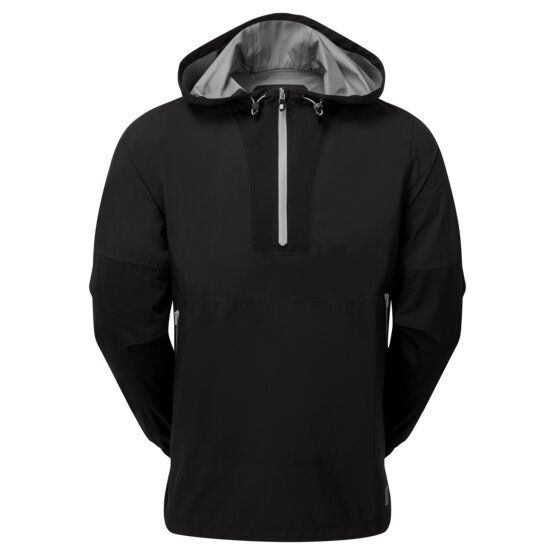 FootJoy HydroLite X Hoodie rain jacket in black buy online Golf House