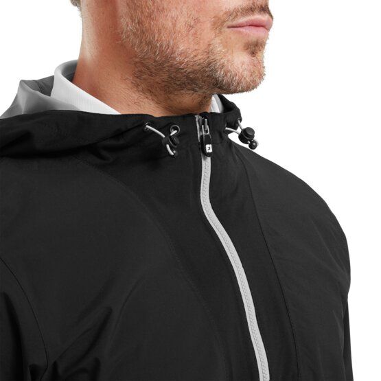 FootJoy  HydroLite X Hoodie rain jacket black