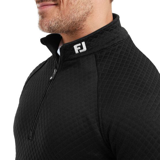 FootJoy Jaquard Thermal Chill-Out Stretch Midlayer schwarz