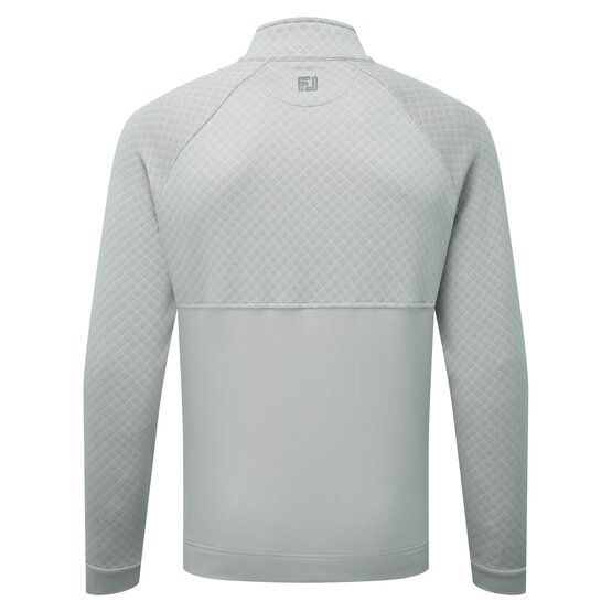 FootJoy Jaquard Thermal Chill-Out Stretch Midlayer hellgrau