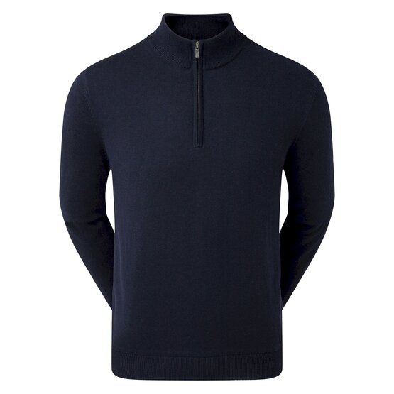 FootJoy  Half-zip lined pullover windstopper knit navy