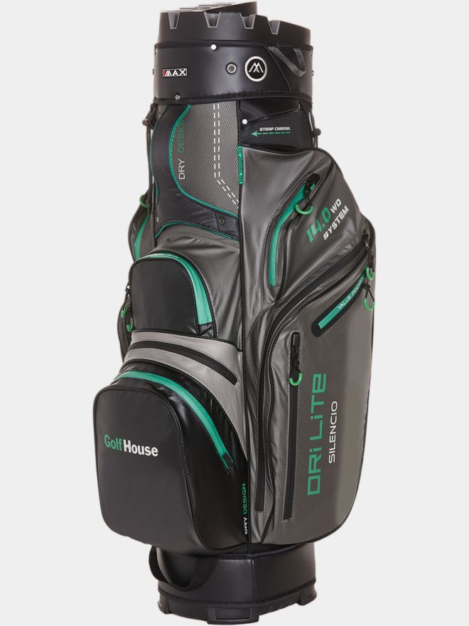 Golf House Drilite Silencio Cartbag designed by Big Max černo-šedá
