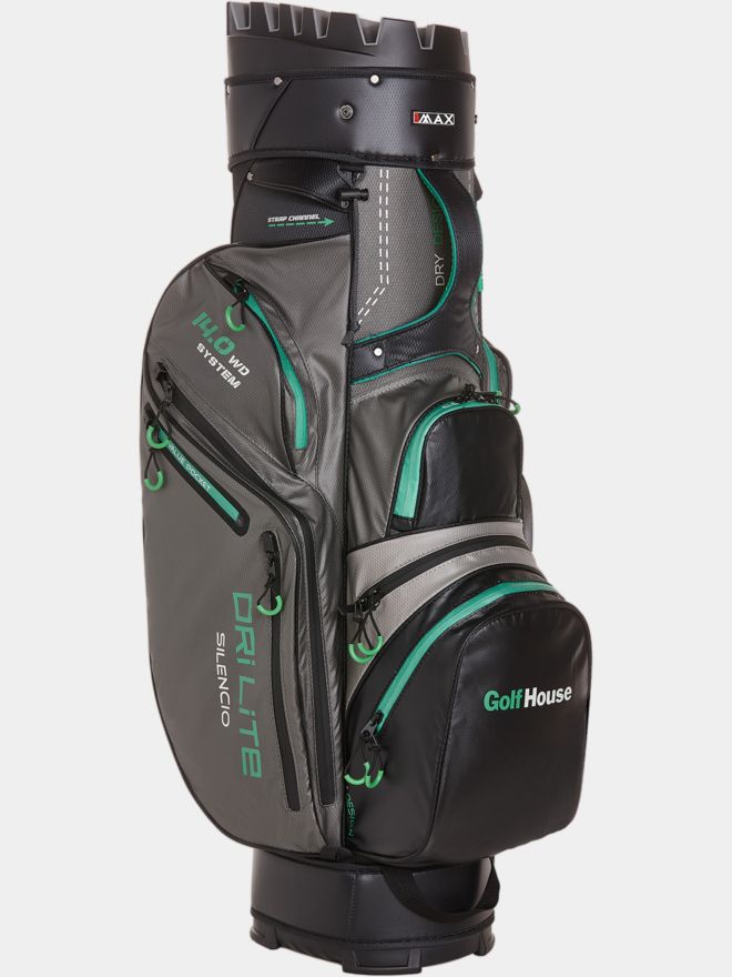 Golf House Drilite Silencio Cartbag designed by Big Max černo-šedá