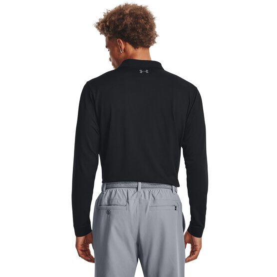 Under Armour Performance 3.0 Langarm Polo schwarz