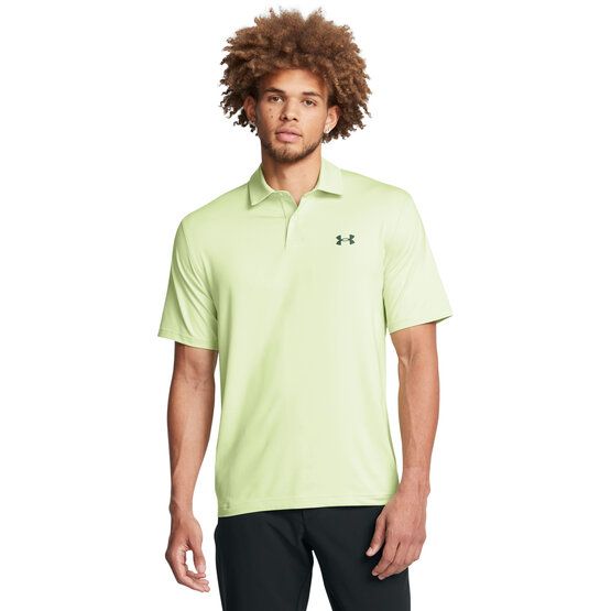 Under Armour polo T2G s krátkým rukávem světle zelená