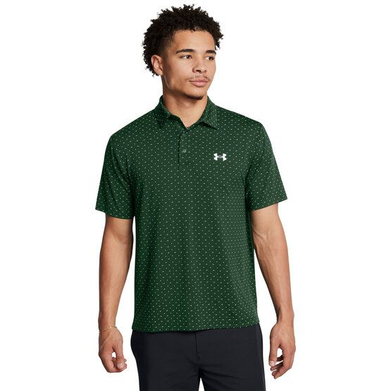 Under Armour  polo Playoff 3.0 On Green s krátkým rukávem zelená