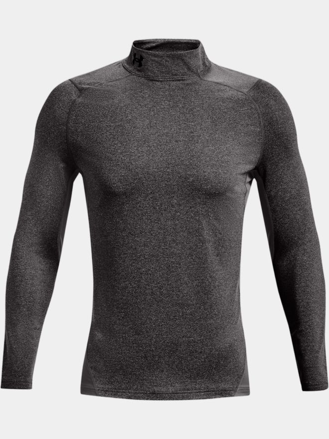 Under Armour CG Armour Fitted Mock Unterzieher grau melange