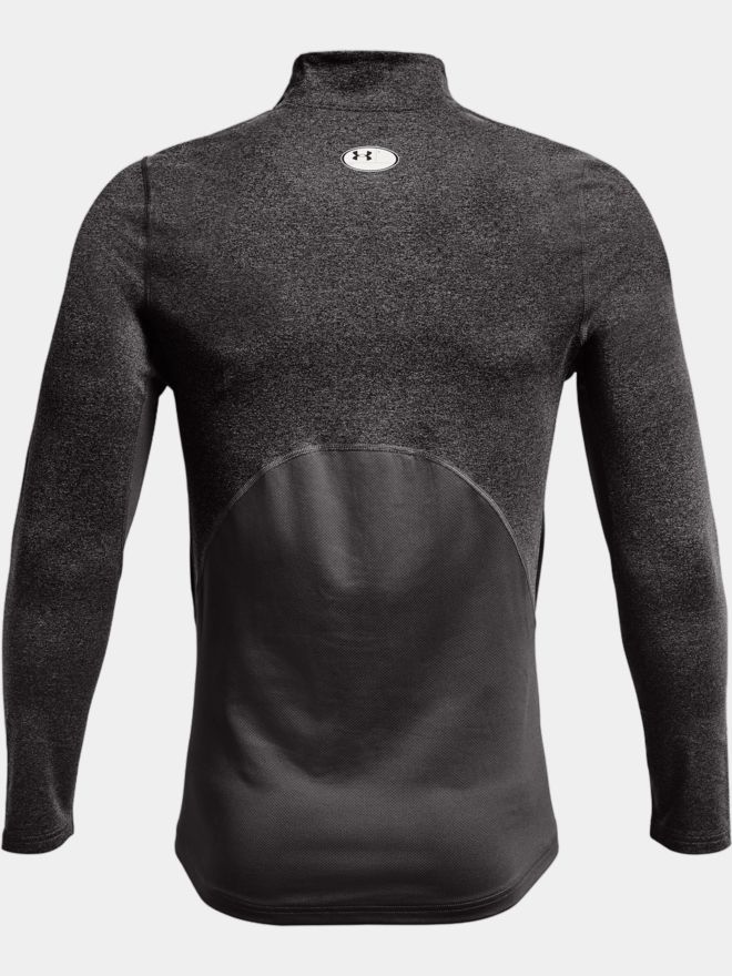 Under Armour CG Armour Fitted Mock Unterzieher grau melange