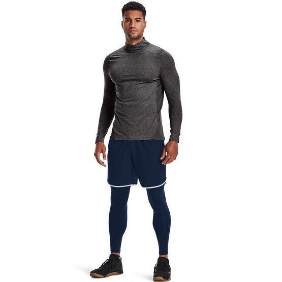 Under Armour CG Armour Fitted Mock Unterzieher grau melange